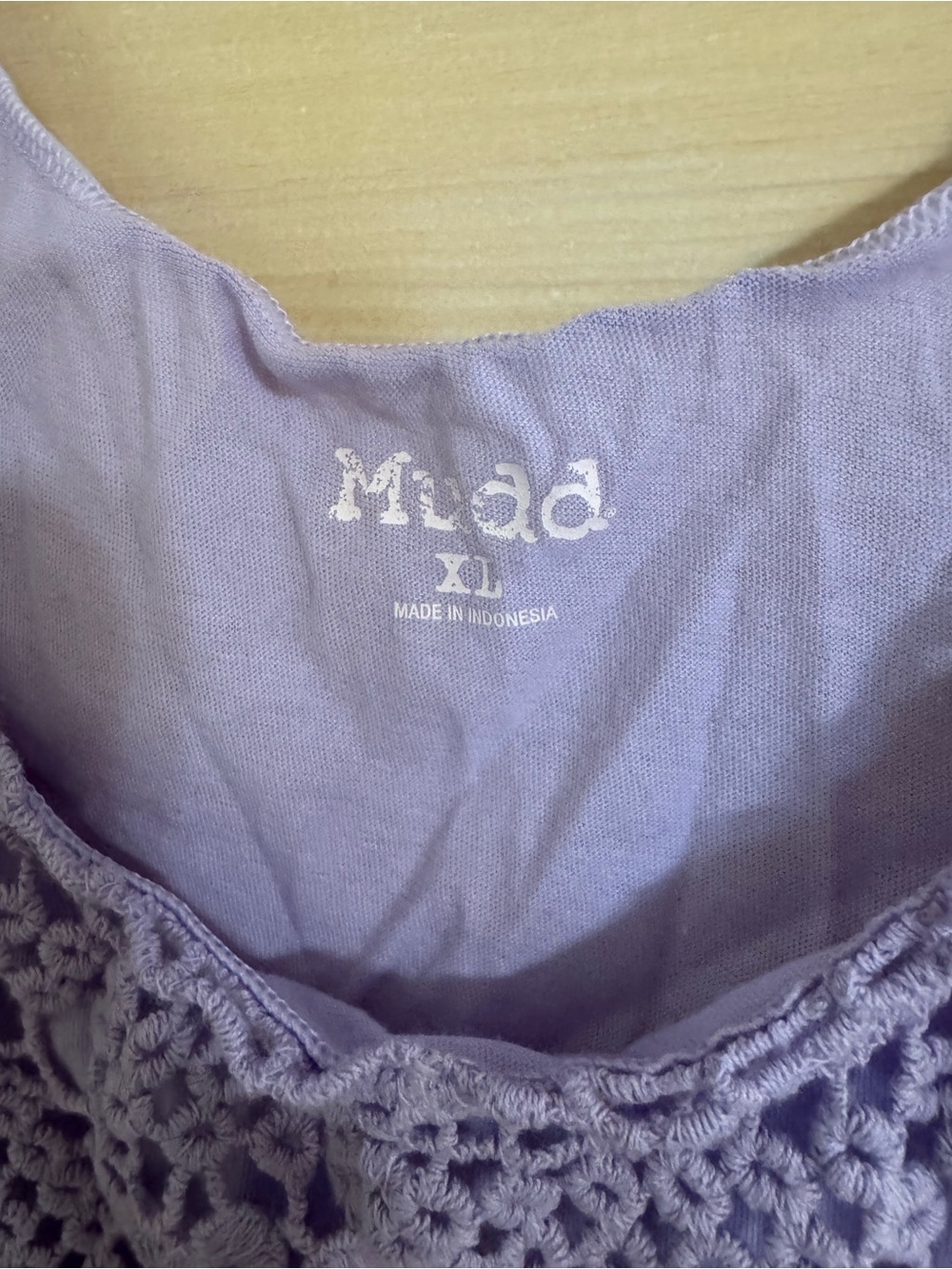 MUDD crochet tank - Picture 2 of 5
